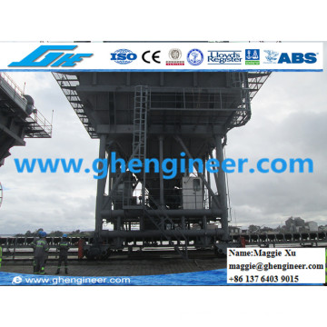 Gypsum Handling Generator Driven Movable Feeder Hopper